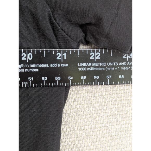 Polo Ralph Lauren TShirt Size Medium VNeck Classic Fit Black -0825F17 - Picture 4 of 7